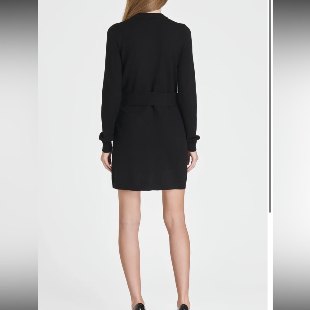Becca Belted Long Sleeve Sweater Minidress by WAYF- XS - Picture 4 of 8